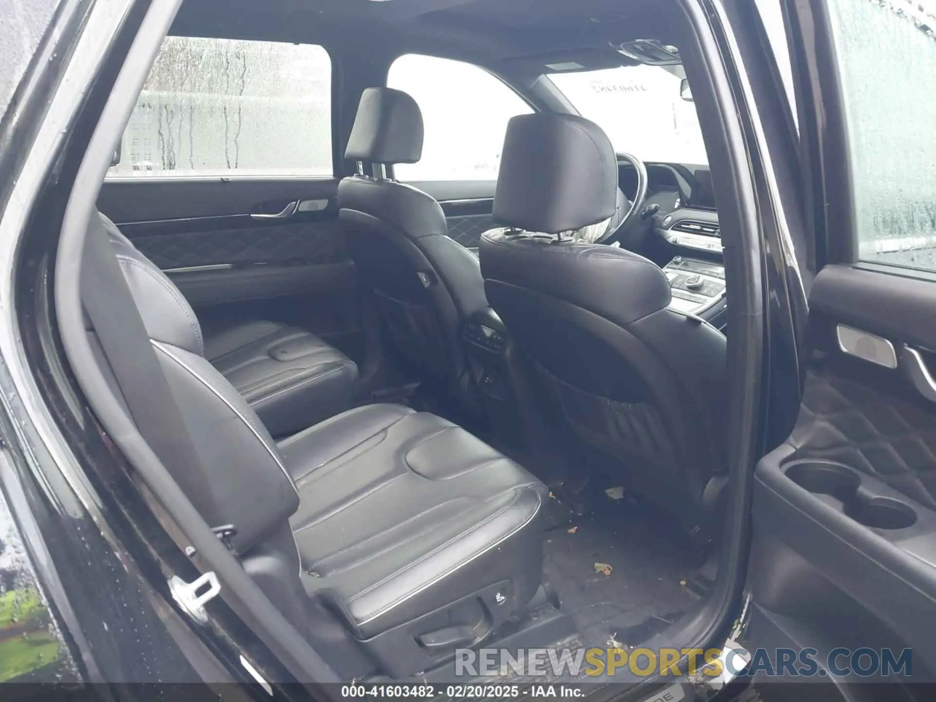 8 Photograph of a damaged car KM8R7DHE7MU271612 HYUNDAI PALISADE 2021