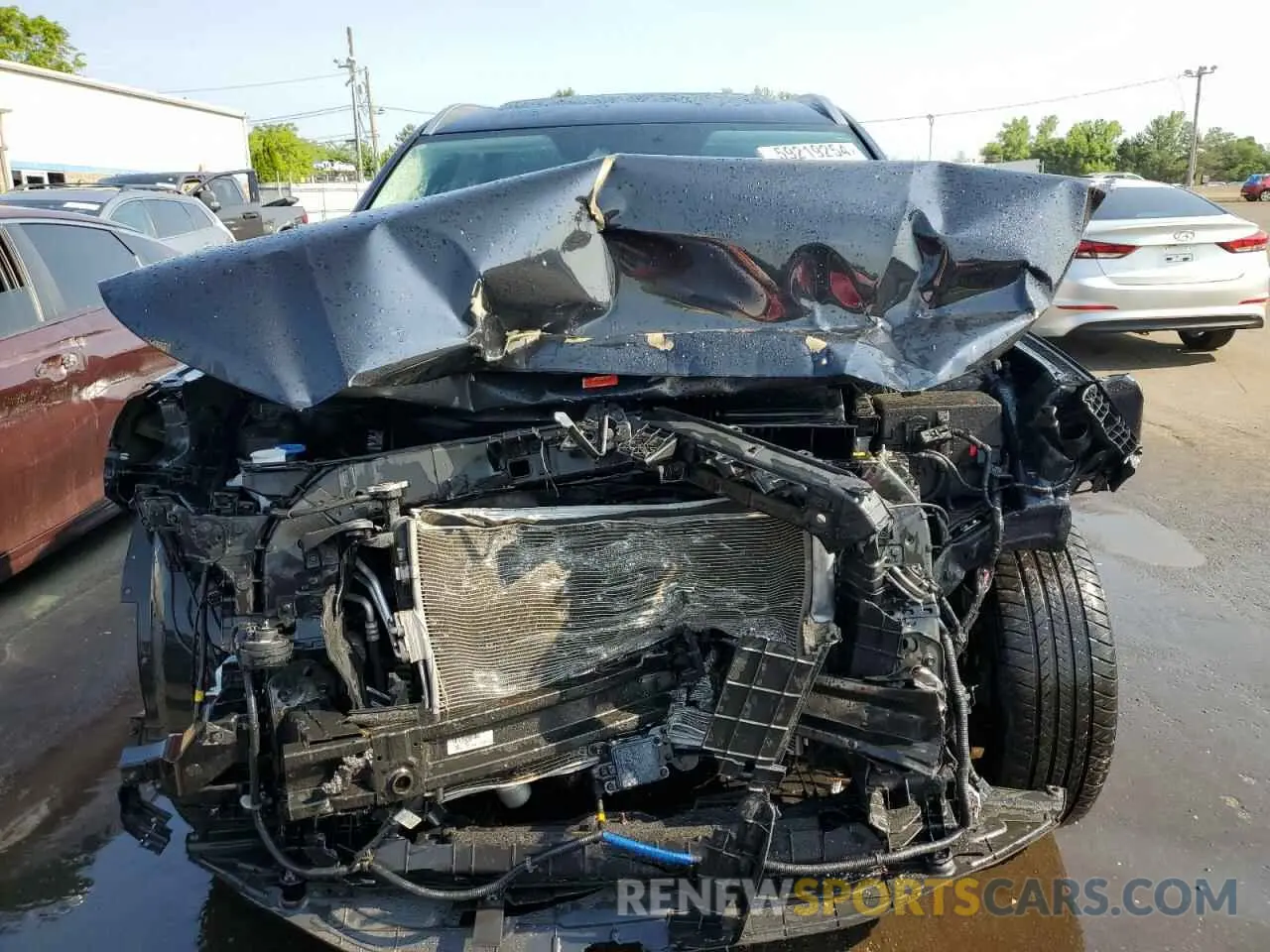 5 Photograph of a damaged car KM8R7DHE8MU174578 HYUNDAI PALISADE 2021