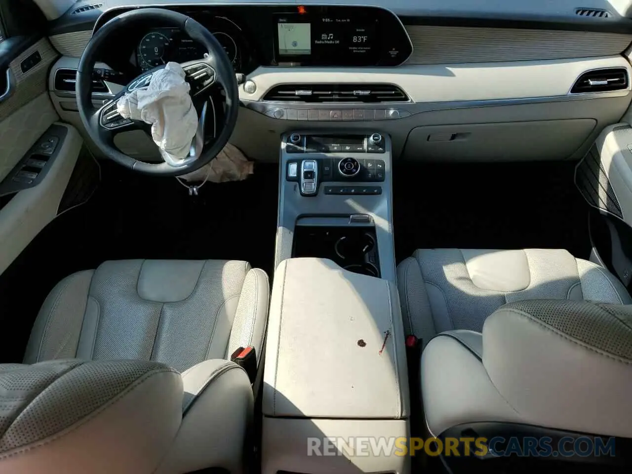 8 Photograph of a damaged car KM8R7DHE8MU174578 HYUNDAI PALISADE 2021