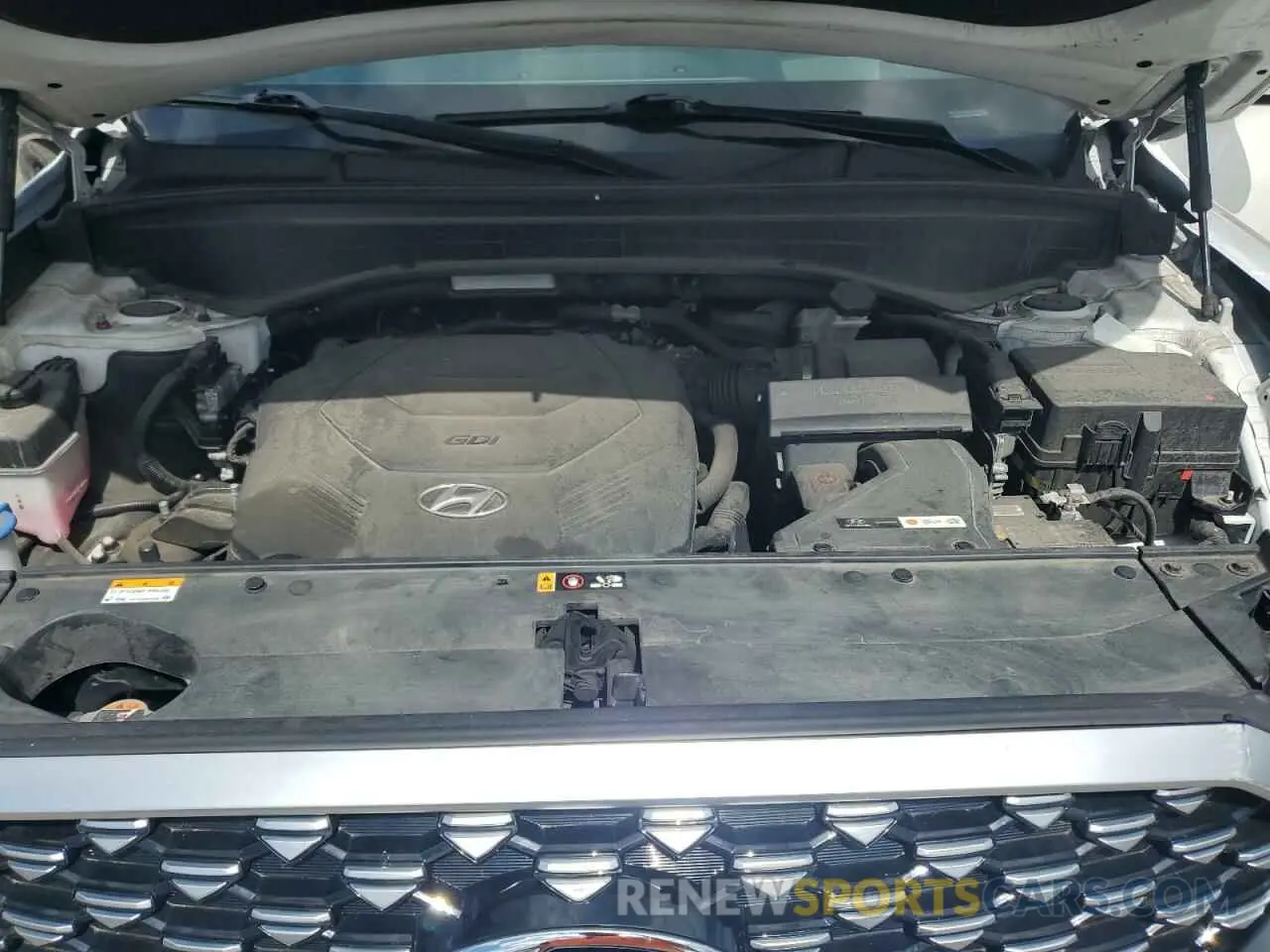 12 Photograph of a damaged car KM8R7DHE8MU318937 HYUNDAI PALISADE 2021