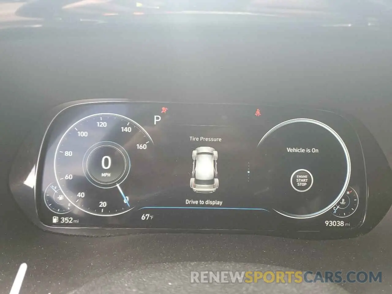 9 Photograph of a damaged car KM8R7DHE8MU318937 HYUNDAI PALISADE 2021