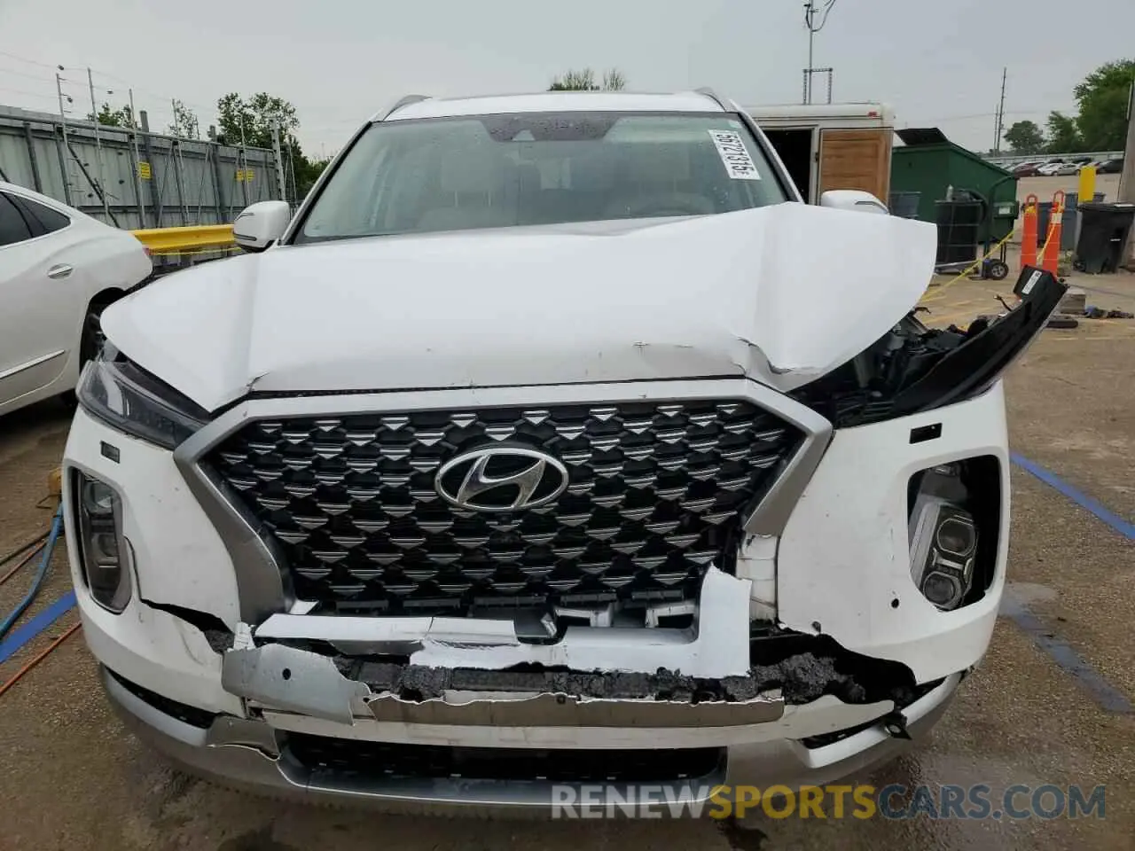 5 Photograph of a damaged car KM8R7DHE9MU225005 HYUNDAI PALISADE 2021