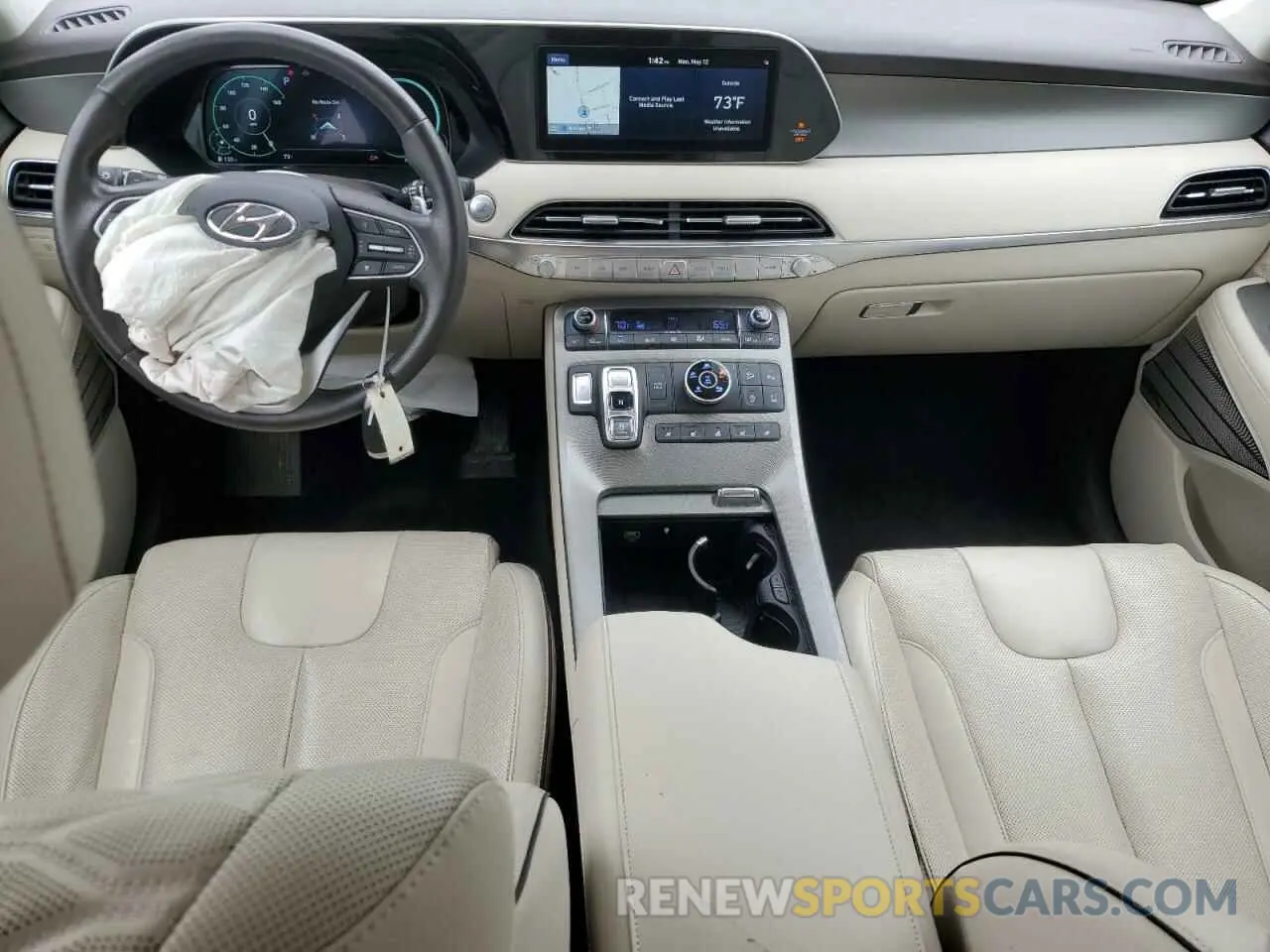 8 Photograph of a damaged car KM8R7DHE9MU225005 HYUNDAI PALISADE 2021