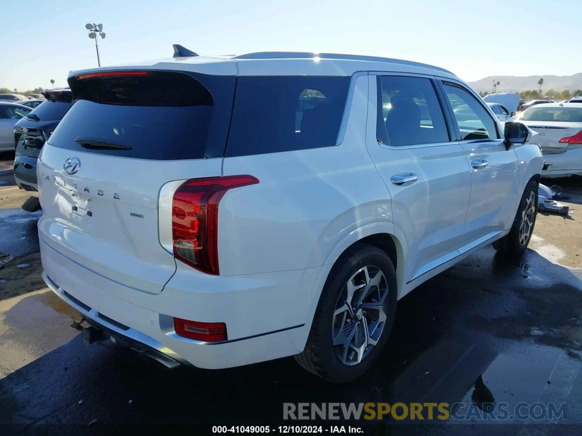 4 Photograph of a damaged car KM8R7DHE9MU227398 HYUNDAI PALISADE 2021
