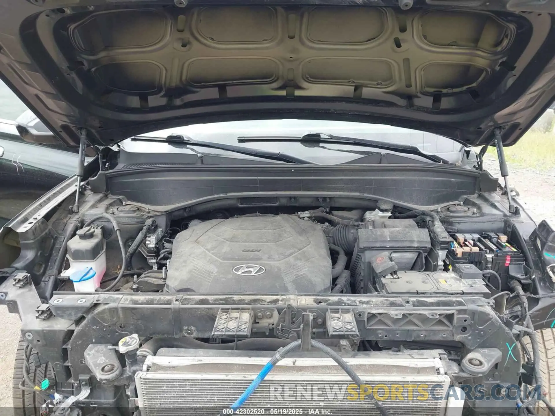 10 Photograph of a damaged car KM8R7DHE9MU246808 HYUNDAI PALISADE 2021