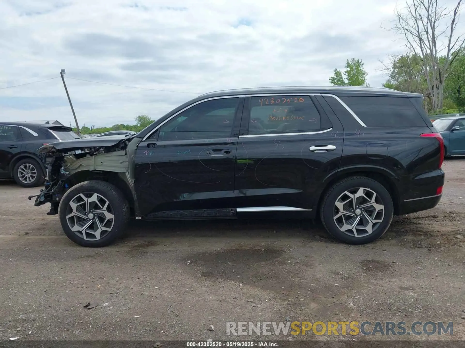 14 Photograph of a damaged car KM8R7DHE9MU246808 HYUNDAI PALISADE 2021