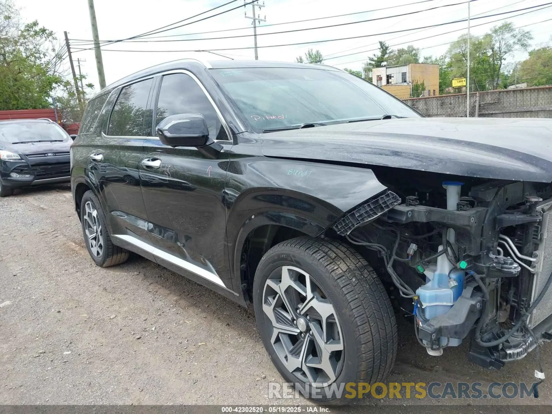19 Photograph of a damaged car KM8R7DHE9MU246808 HYUNDAI PALISADE 2021