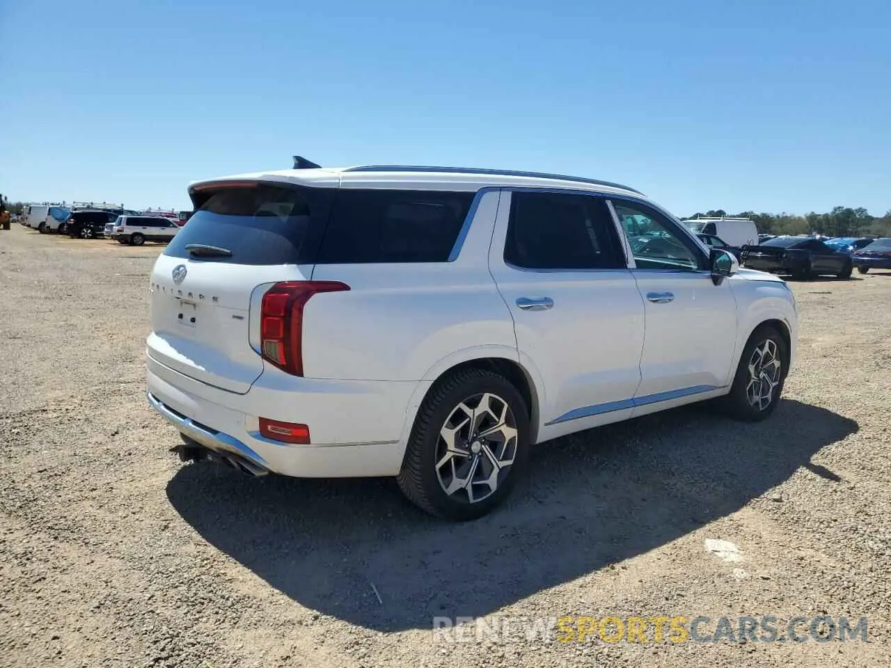 3 Photograph of a damaged car KM8R7DHEXMU228740 HYUNDAI PALISADE 2021