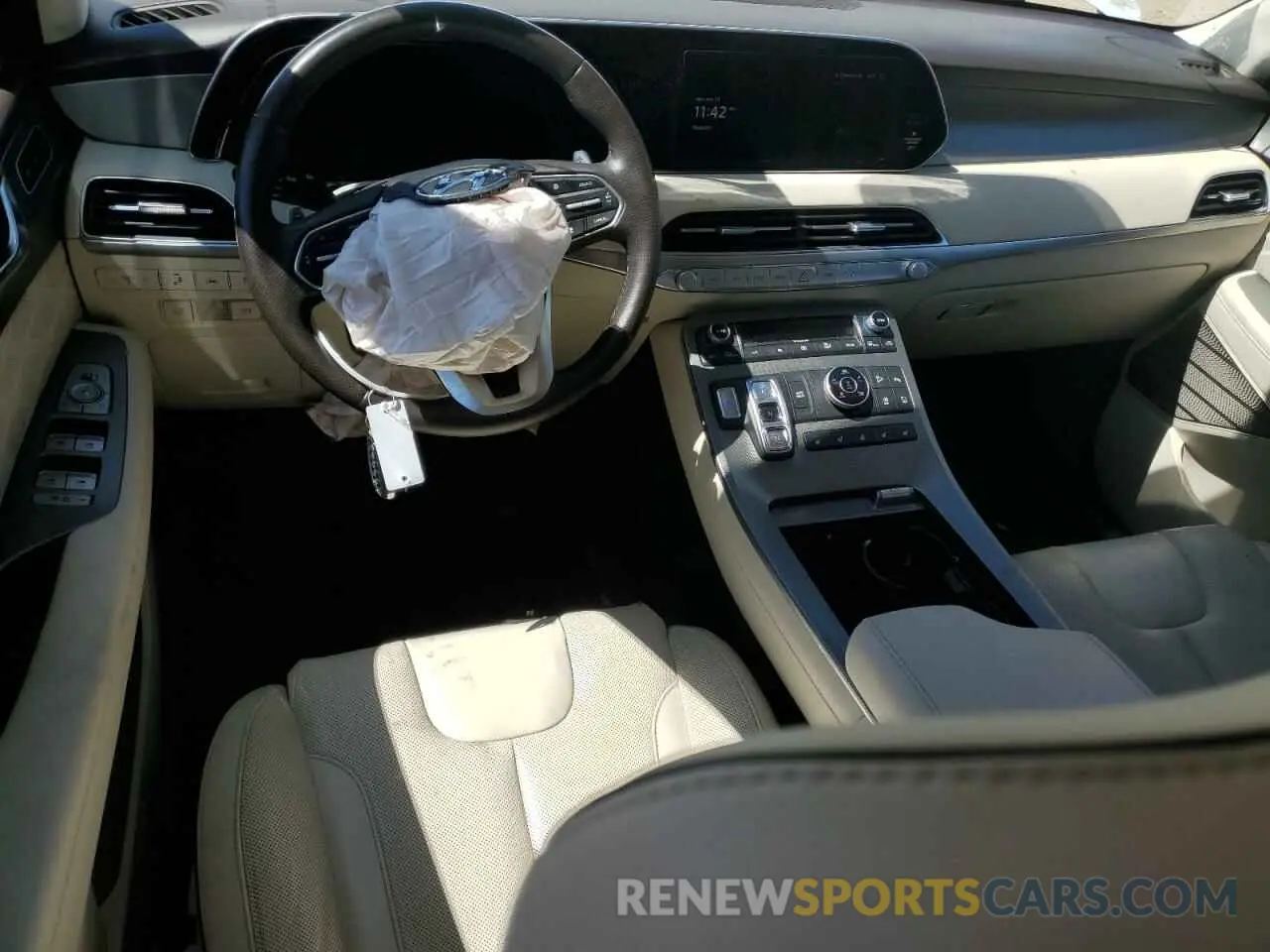 8 Photograph of a damaged car KM8R7DHEXMU228740 HYUNDAI PALISADE 2021