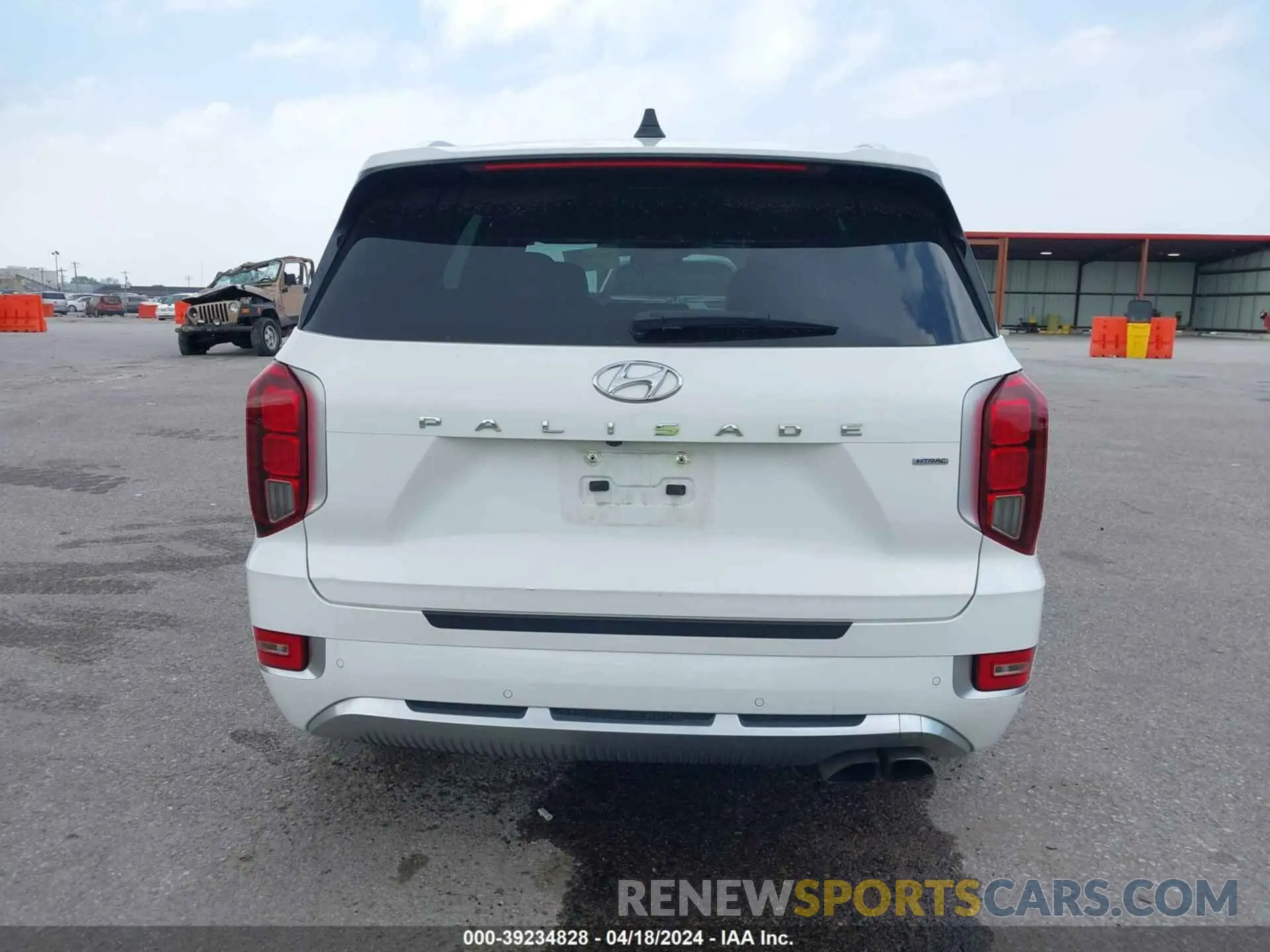 16 Photograph of a damaged car KM8R7DHEXMU309978 HYUNDAI PALISADE 2021