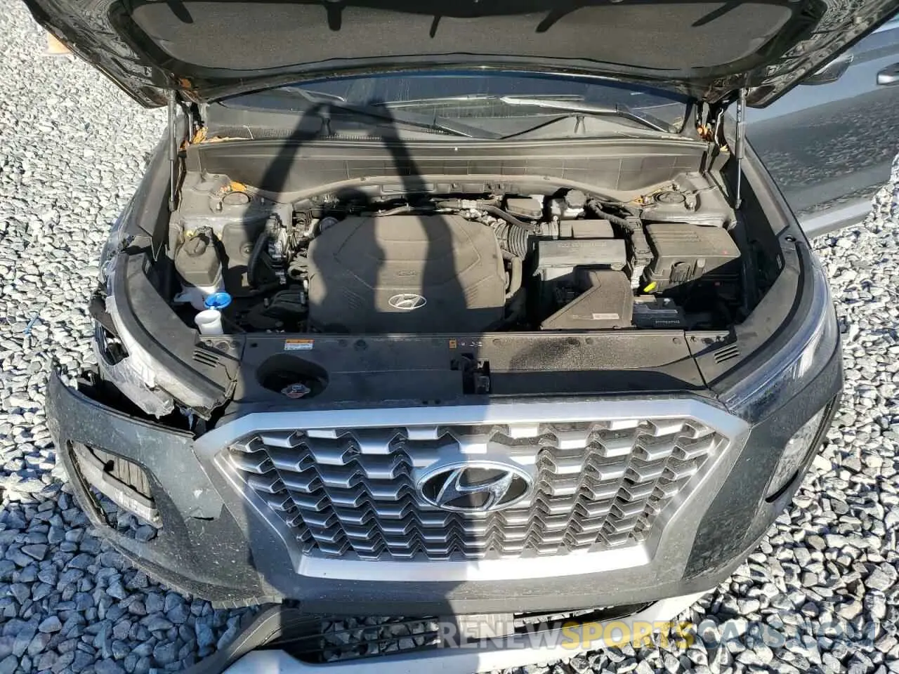 12 Photograph of a damaged car KM8R14HE2NU382944 HYUNDAI PALISADE 2022