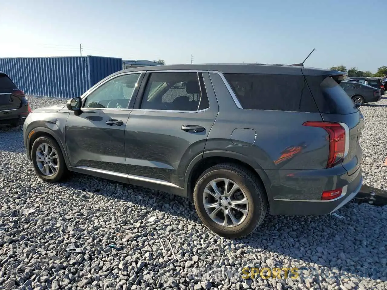 2 Photograph of a damaged car KM8R14HE2NU382944 HYUNDAI PALISADE 2022