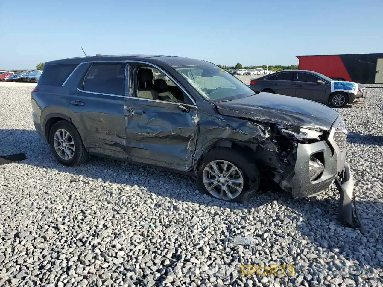 4 Photograph of a damaged car KM8R14HE2NU382944 HYUNDAI PALISADE 2022