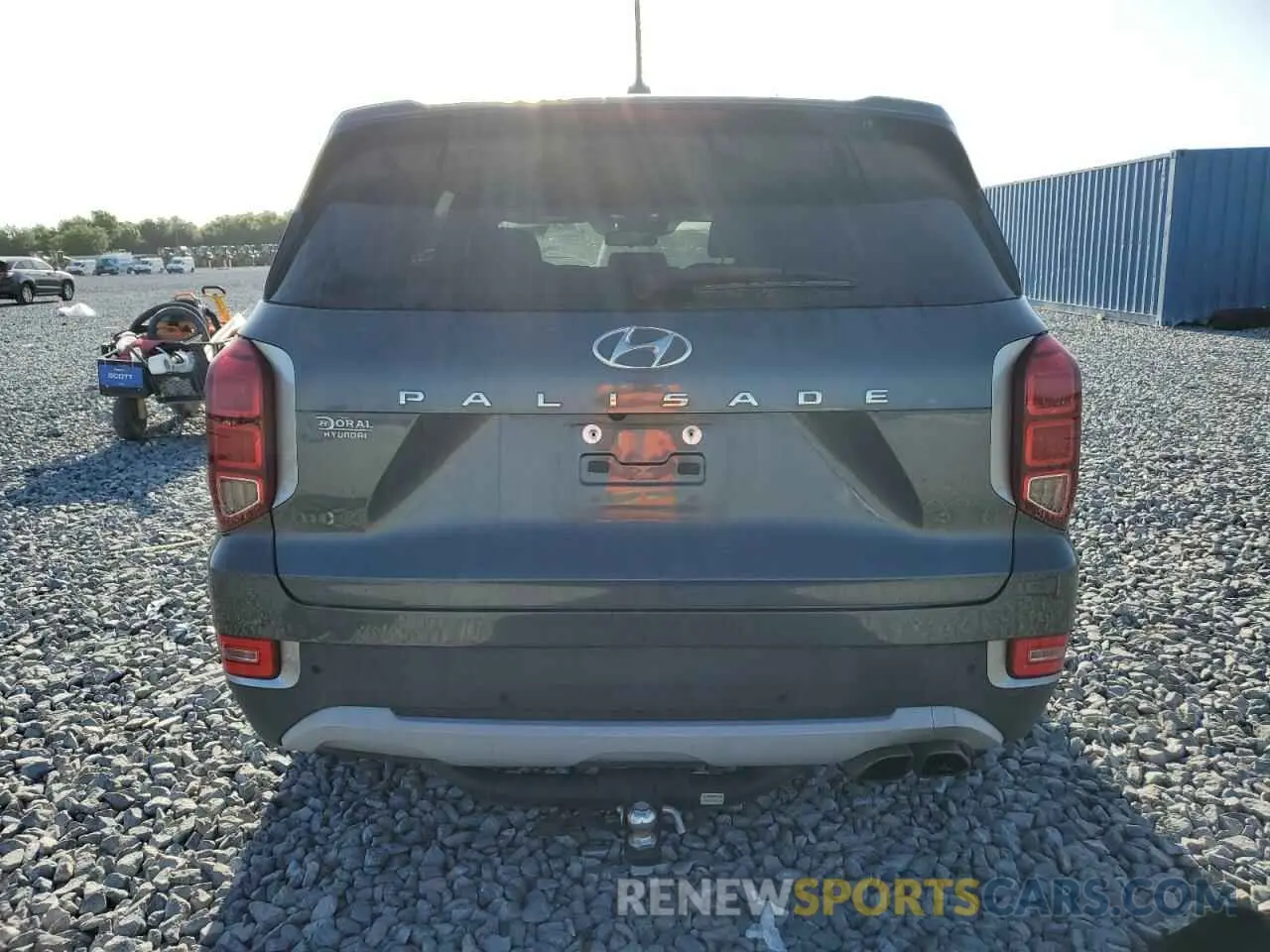 6 Photograph of a damaged car KM8R14HE2NU382944 HYUNDAI PALISADE 2022
