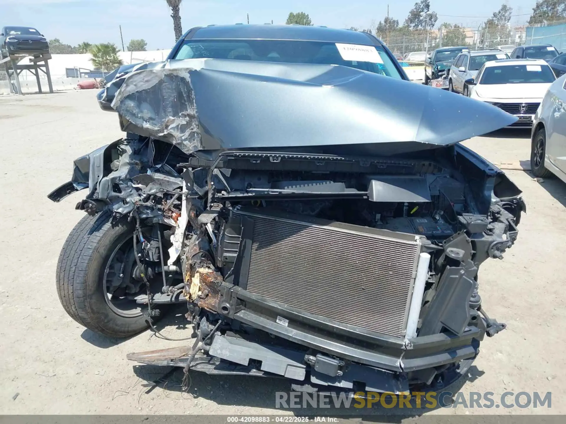 12 Photograph of a damaged car KM8R14HE2NU483403 HYUNDAI PALISADE 2022