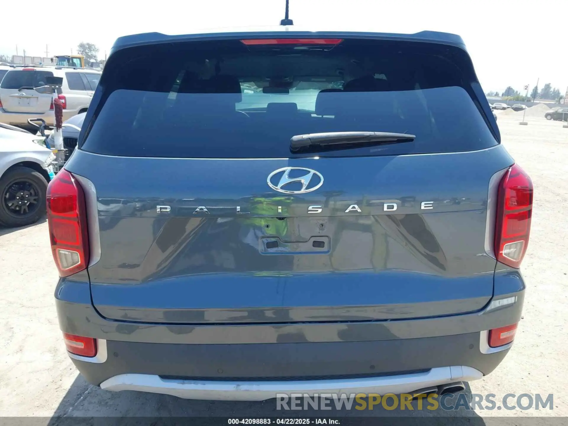 16 Photograph of a damaged car KM8R14HE2NU483403 HYUNDAI PALISADE 2022