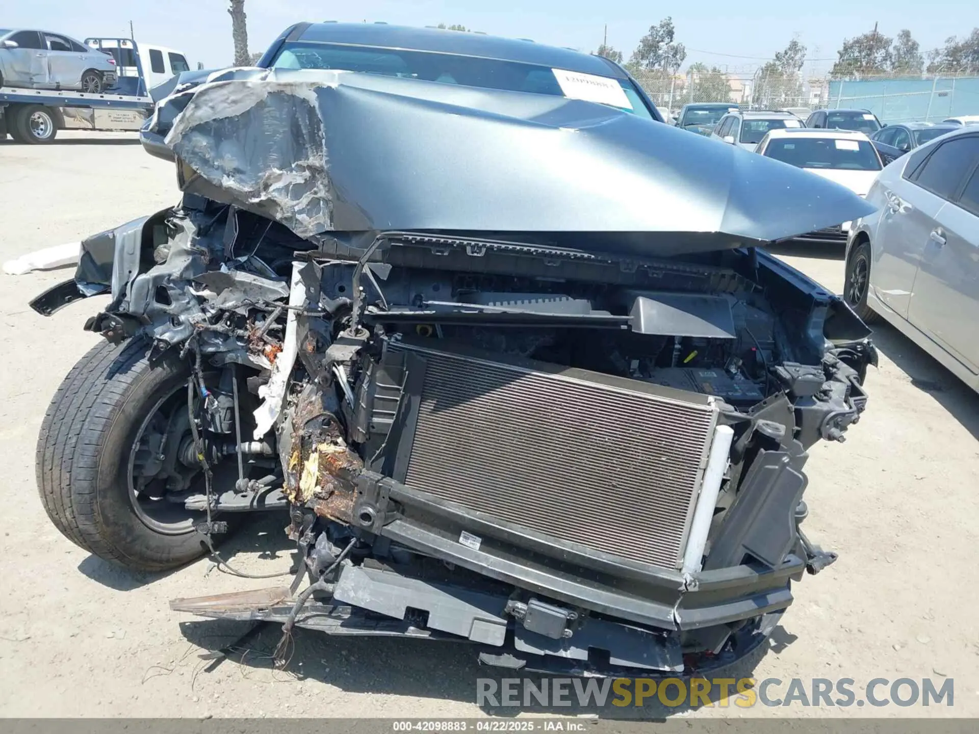 6 Photograph of a damaged car KM8R14HE2NU483403 HYUNDAI PALISADE 2022