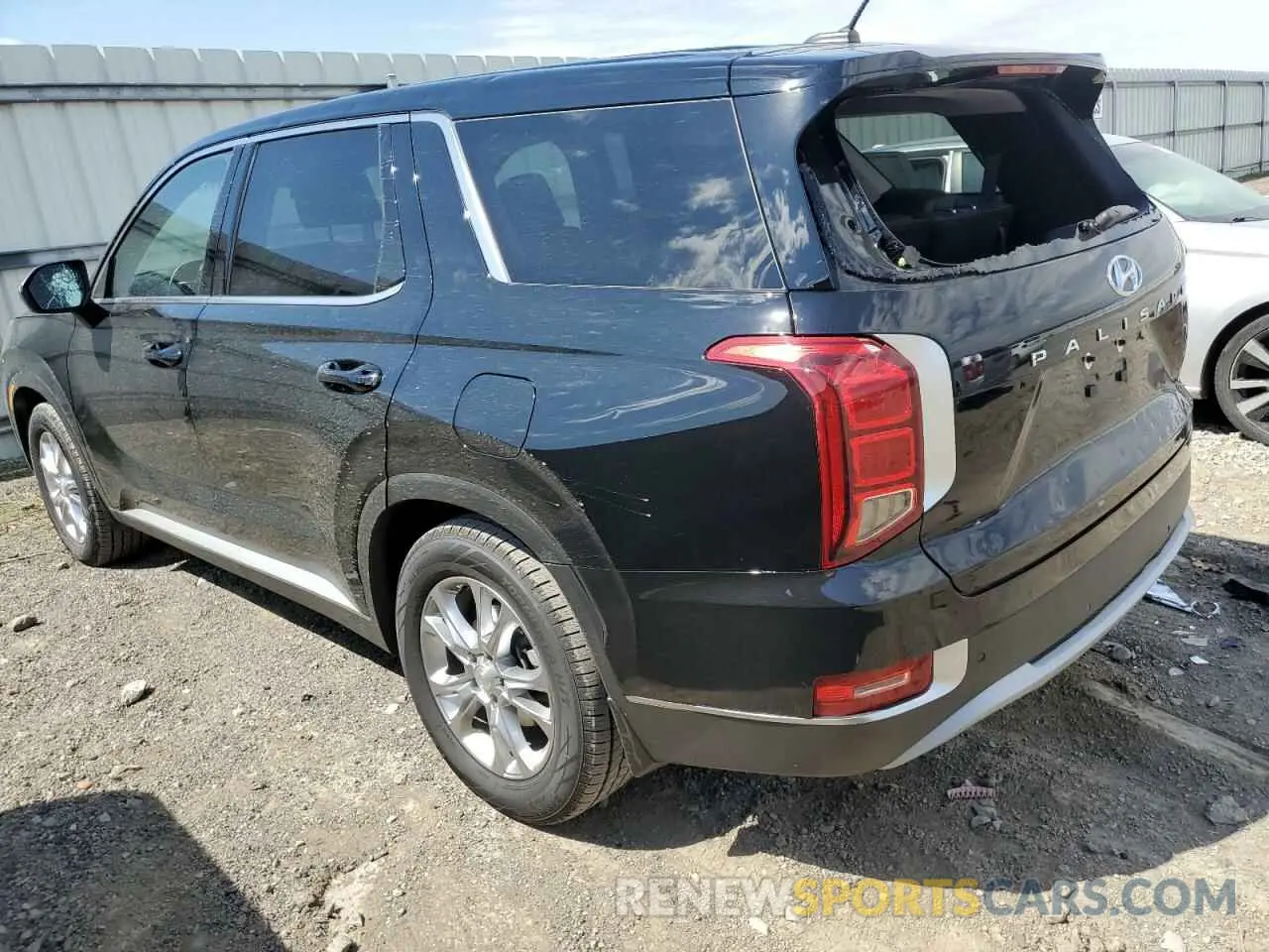 2 Photograph of a damaged car KM8R14HE8NU449613 HYUNDAI PALISADE 2022