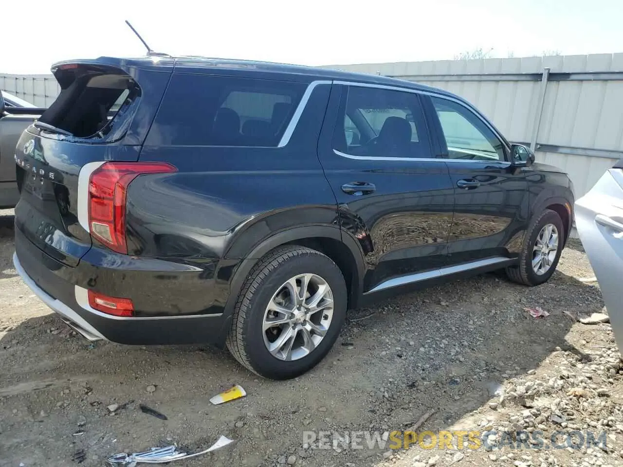 3 Photograph of a damaged car KM8R14HE8NU449613 HYUNDAI PALISADE 2022