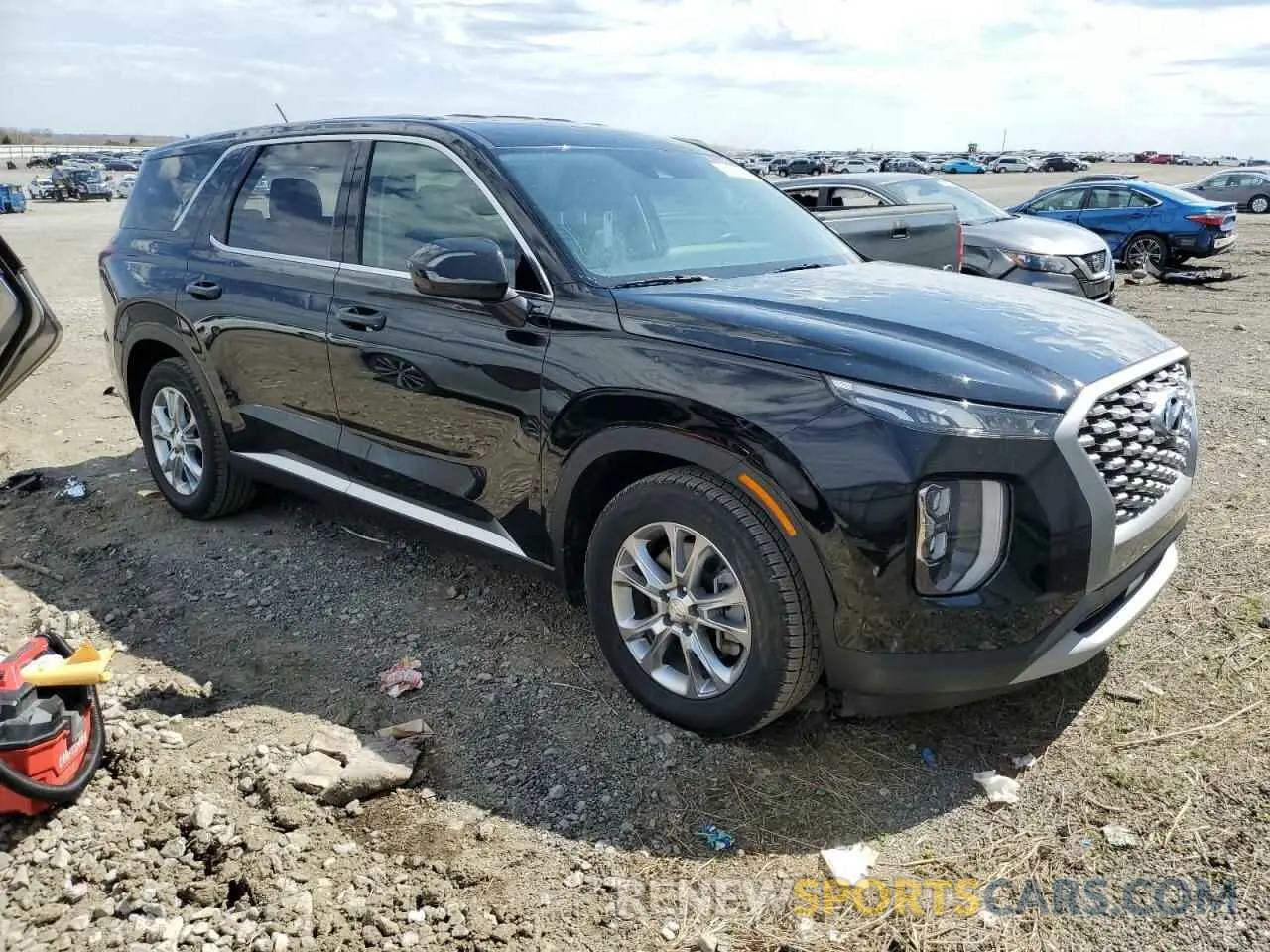 4 Photograph of a damaged car KM8R14HE8NU449613 HYUNDAI PALISADE 2022