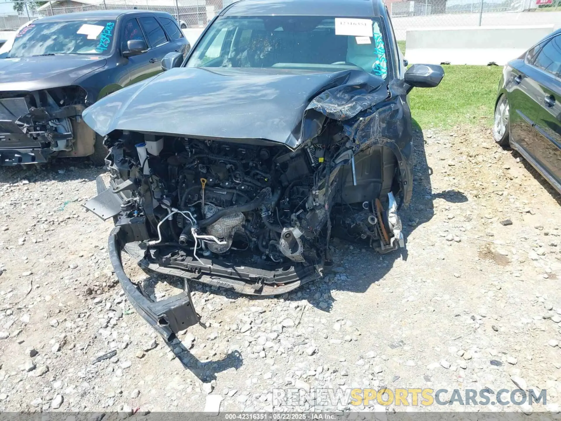 6 Photograph of a damaged car KM8R14HEXNU362988 HYUNDAI PALISADE 2022