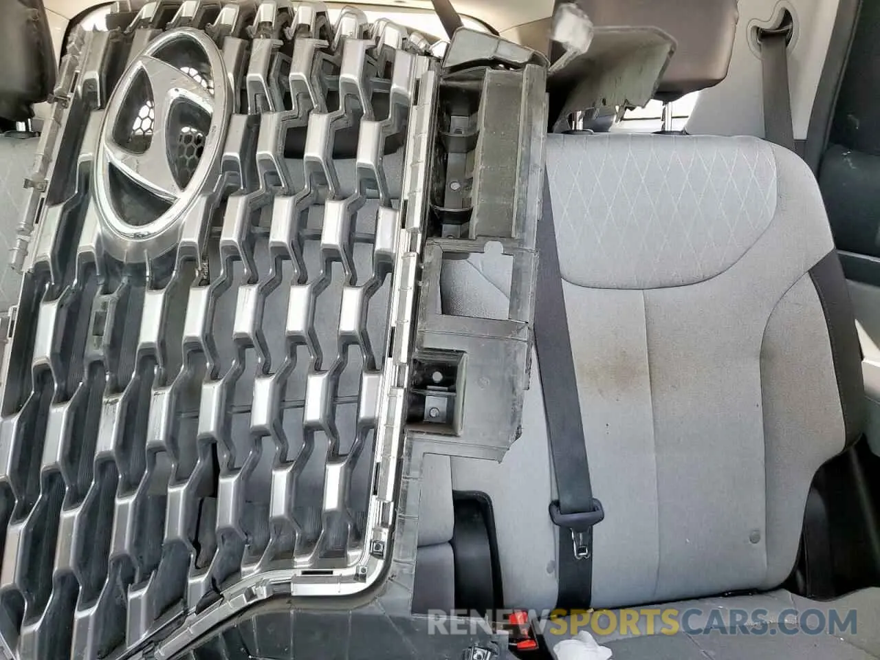 10 Photograph of a damaged car KM8R1DHE0NU362160 HYUNDAI PALISADE 2022