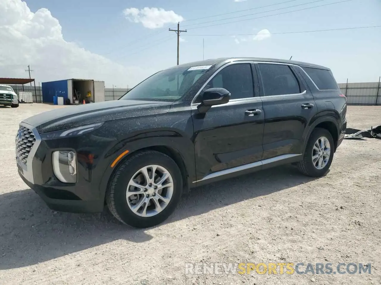 1 Photograph of a damaged car KM8R1DHE8NU387565 HYUNDAI PALISADE 2022