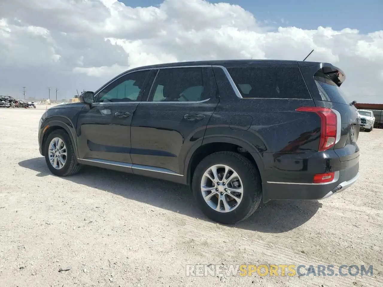 2 Photograph of a damaged car KM8R1DHE8NU387565 HYUNDAI PALISADE 2022