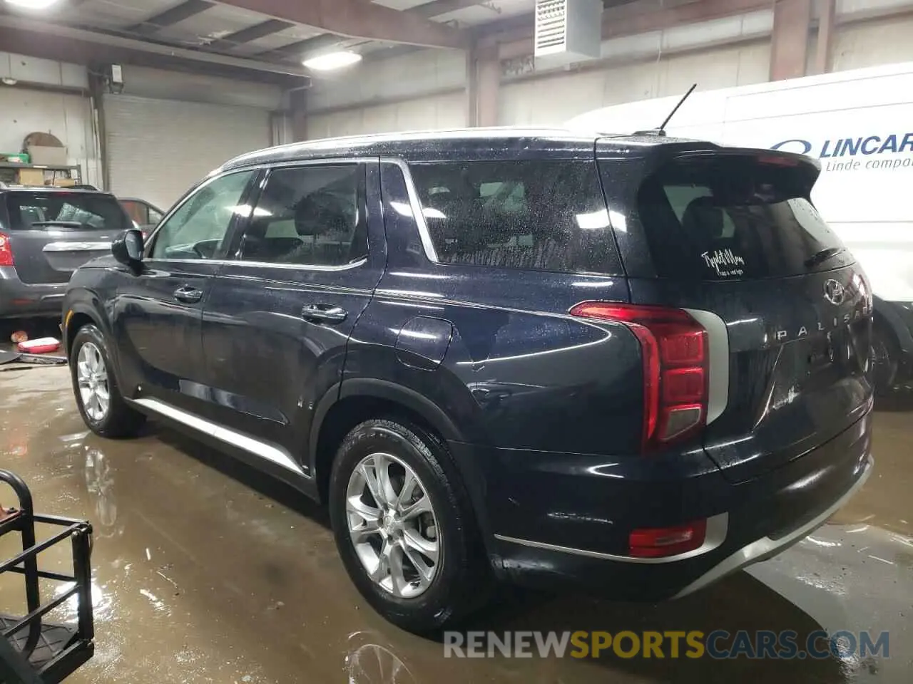 2 Photograph of a damaged car KM8R1DHE8NU470686 HYUNDAI PALISADE 2022