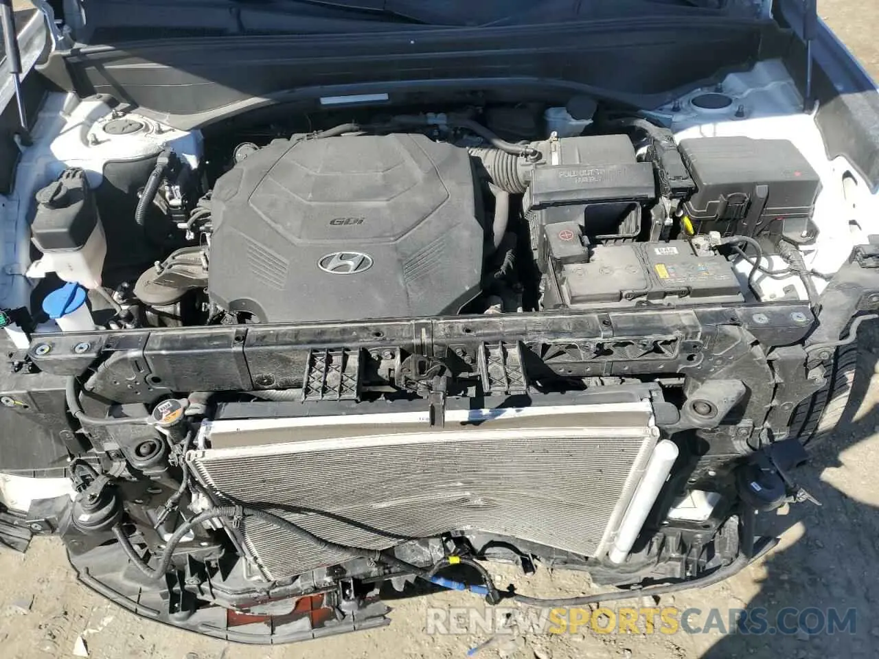 12 Photograph of a damaged car KM8R1DHE9NU380057 HYUNDAI PALISADE 2022
