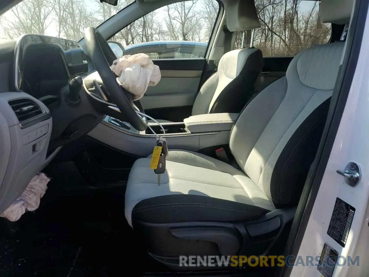 7 Photograph of a damaged car KM8R1DHE9NU380057 HYUNDAI PALISADE 2022