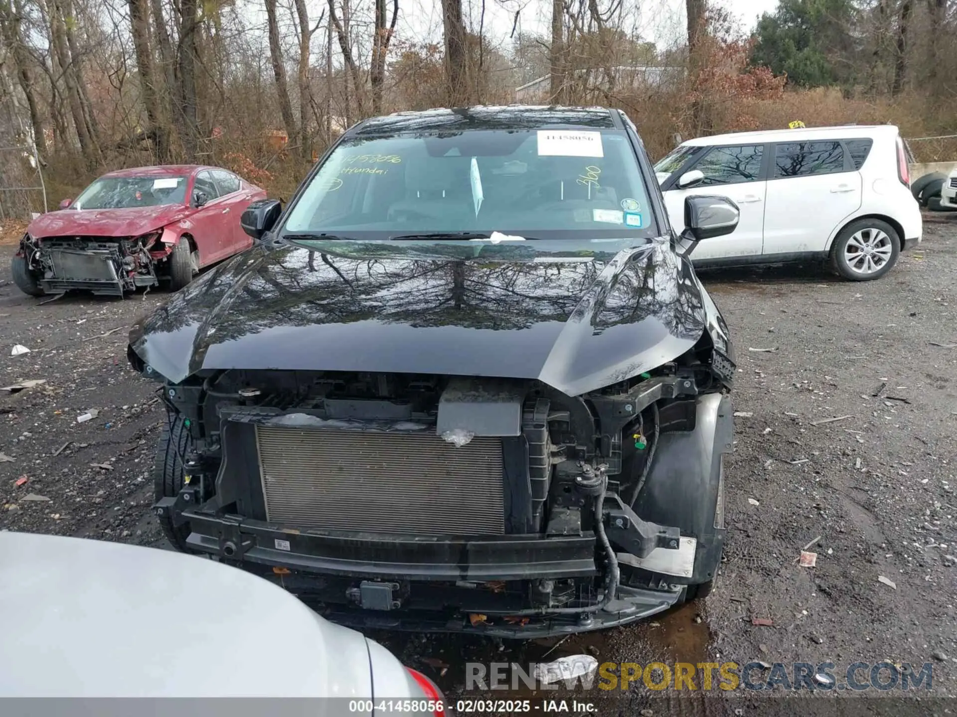 12 Photograph of a damaged car KM8R1DHE9NU393679 HYUNDAI PALISADE 2022