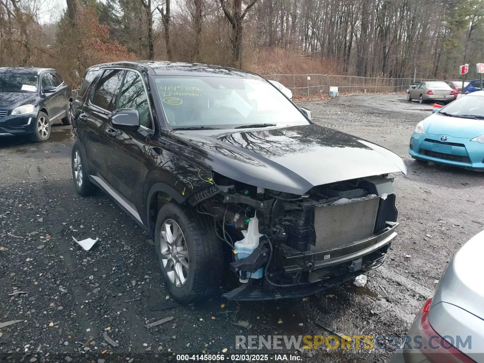 6 Photograph of a damaged car KM8R1DHE9NU393679 HYUNDAI PALISADE 2022
