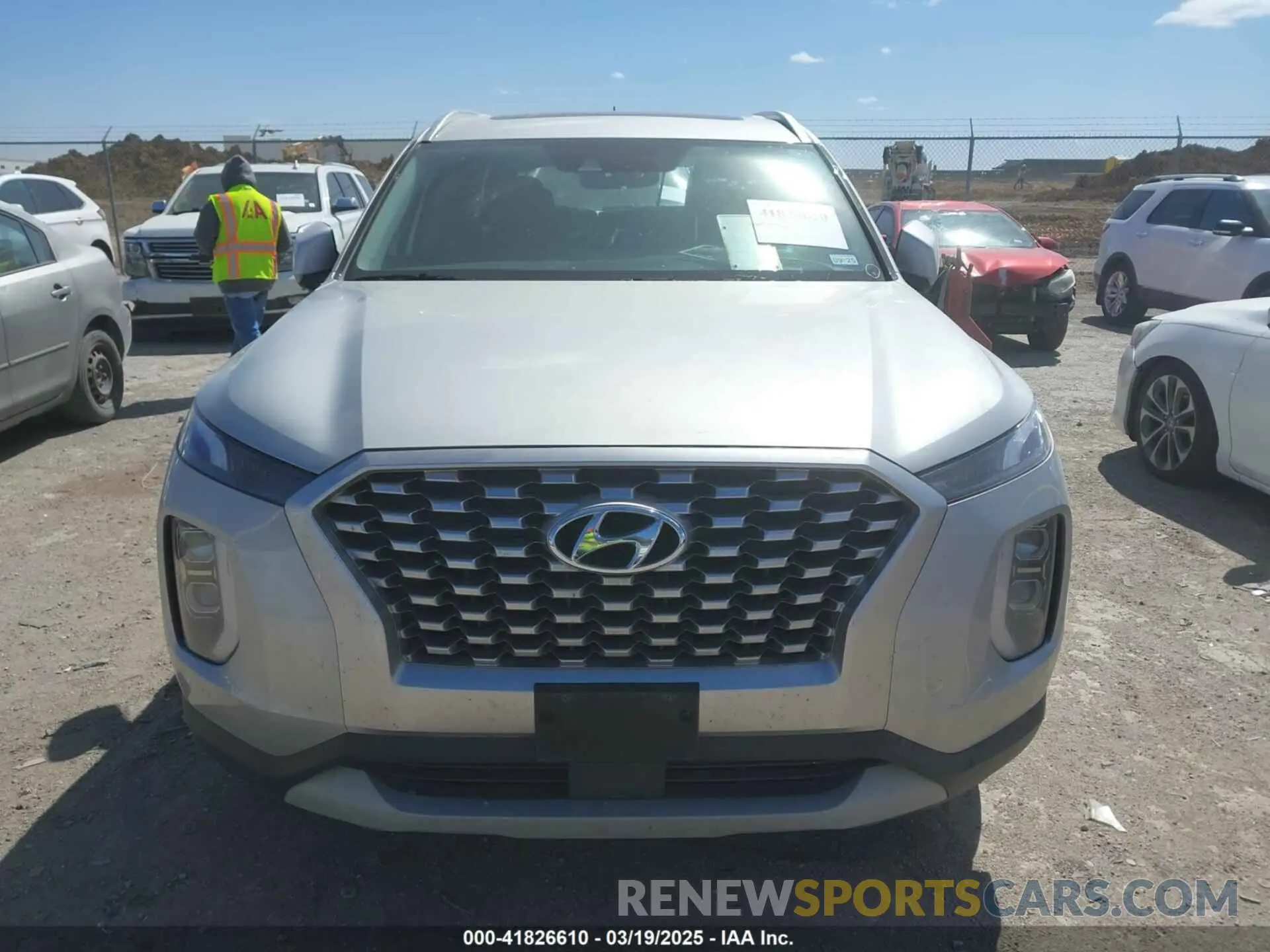 12 Photograph of a damaged car KM8R24HE1NU373472 HYUNDAI PALISADE 2022