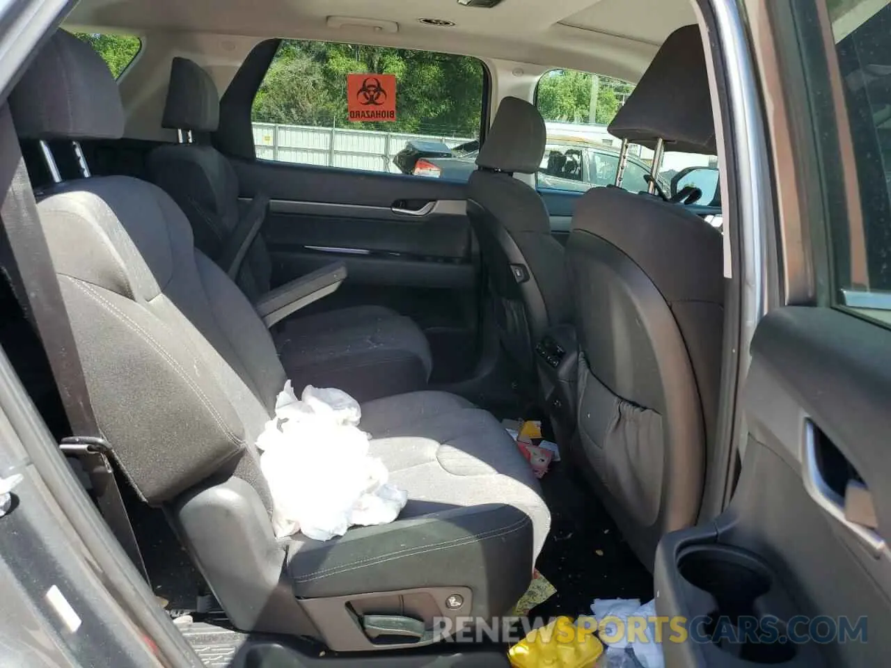 11 Photograph of a damaged car KM8R24HE2NU472785 HYUNDAI PALISADE 2022