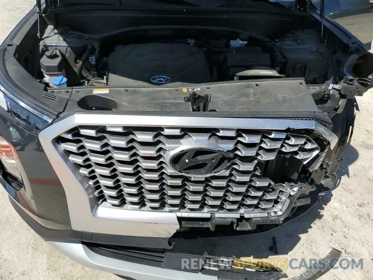 12 Photograph of a damaged car KM8R24HE2NU472785 HYUNDAI PALISADE 2022