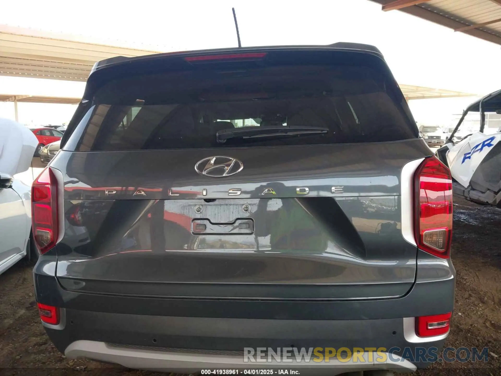 16 Photograph of a damaged car KM8R24HE6NU358742 HYUNDAI PALISADE 2022