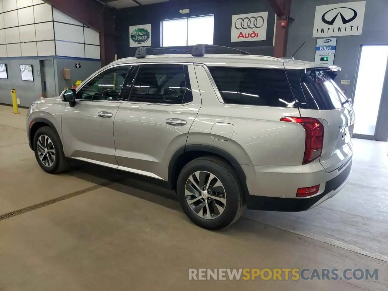 2 Photograph of a damaged car KM8R24HE6NU404781 HYUNDAI PALISADE 2022
