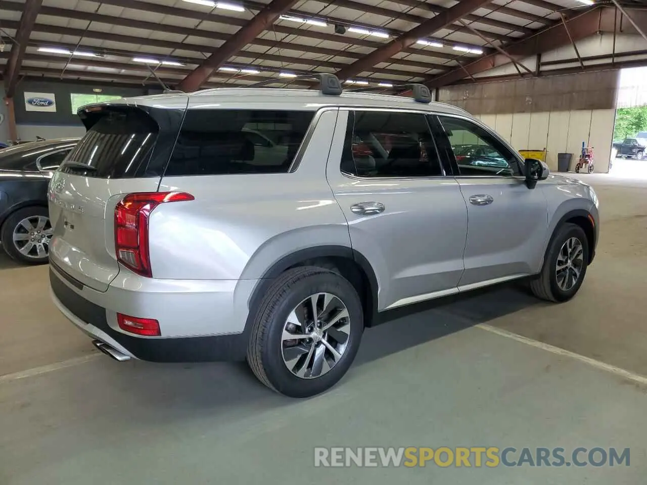 3 Photograph of a damaged car KM8R24HE6NU404781 HYUNDAI PALISADE 2022