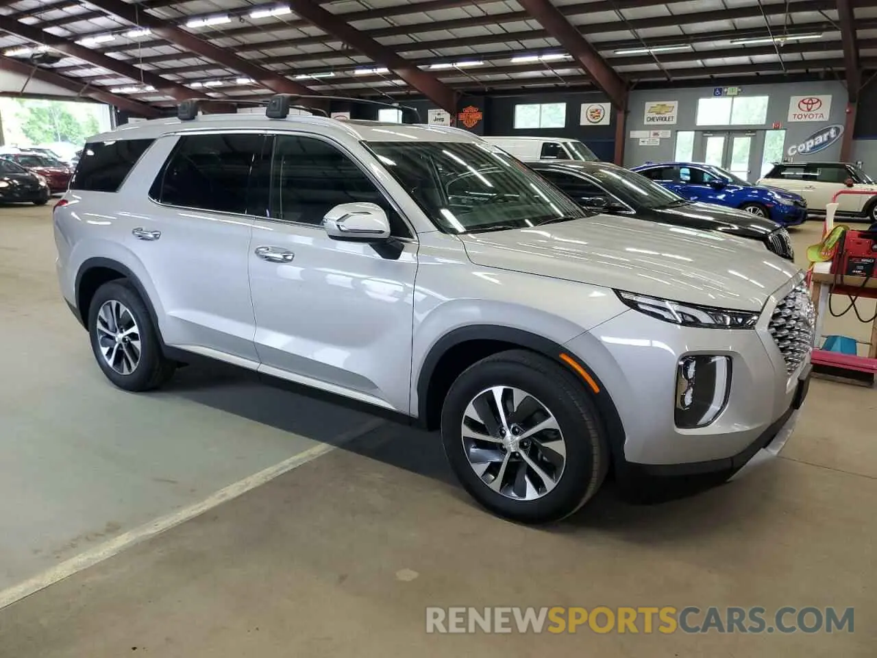 4 Photograph of a damaged car KM8R24HE6NU404781 HYUNDAI PALISADE 2022