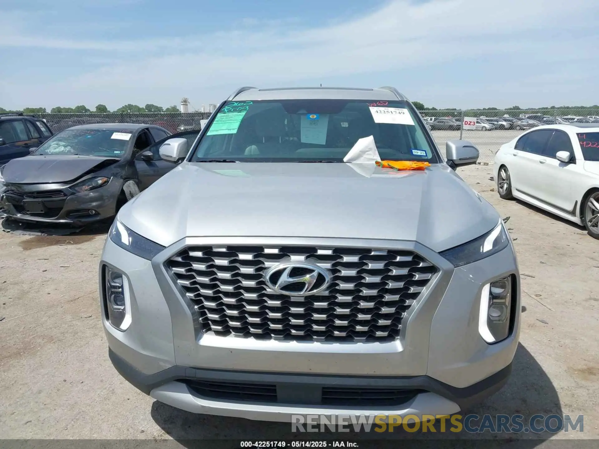12 Photograph of a damaged car KM8R24HE9NU347959 HYUNDAI PALISADE 2022