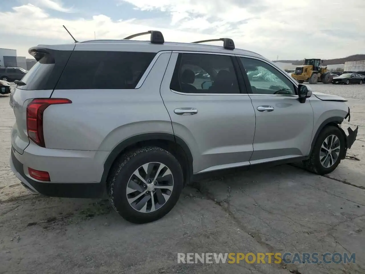3 Photograph of a damaged car KM8R24HE9NU373610 HYUNDAI PALISADE 2022
