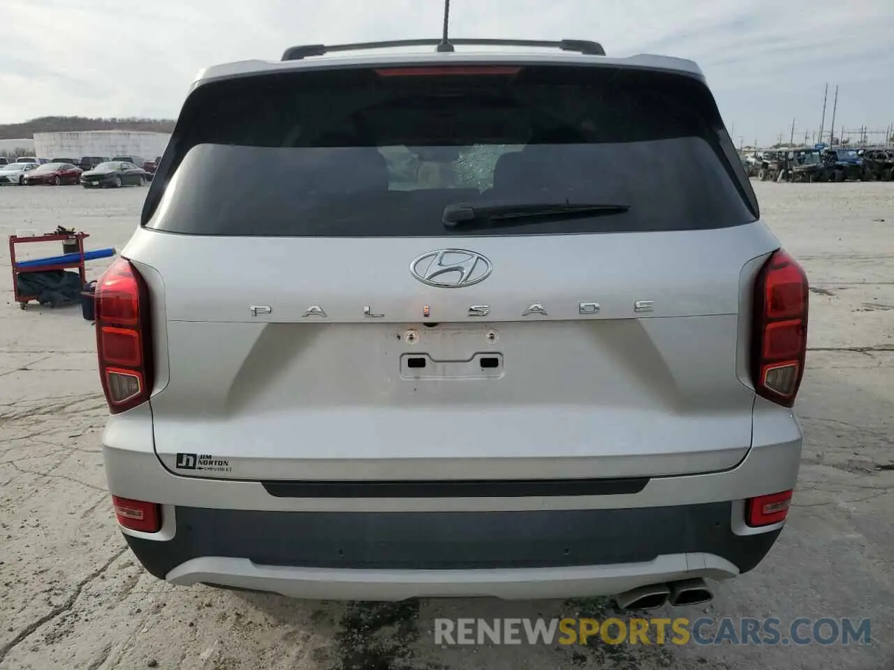 6 Photograph of a damaged car KM8R24HE9NU373610 HYUNDAI PALISADE 2022