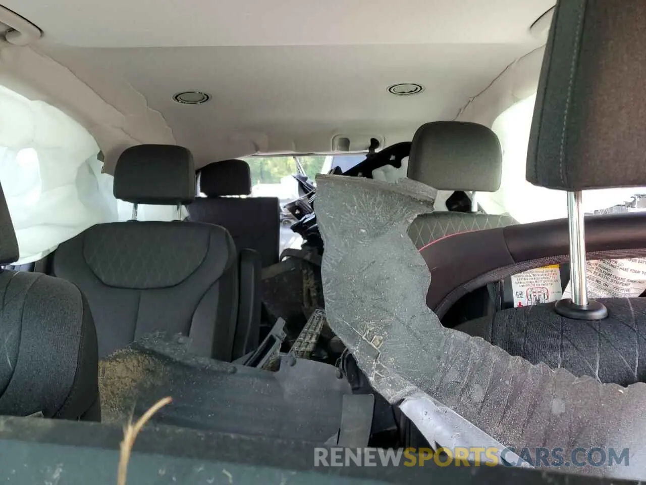 10 Photograph of a damaged car KM8R24HE9NU483329 HYUNDAI PALISADE 2022