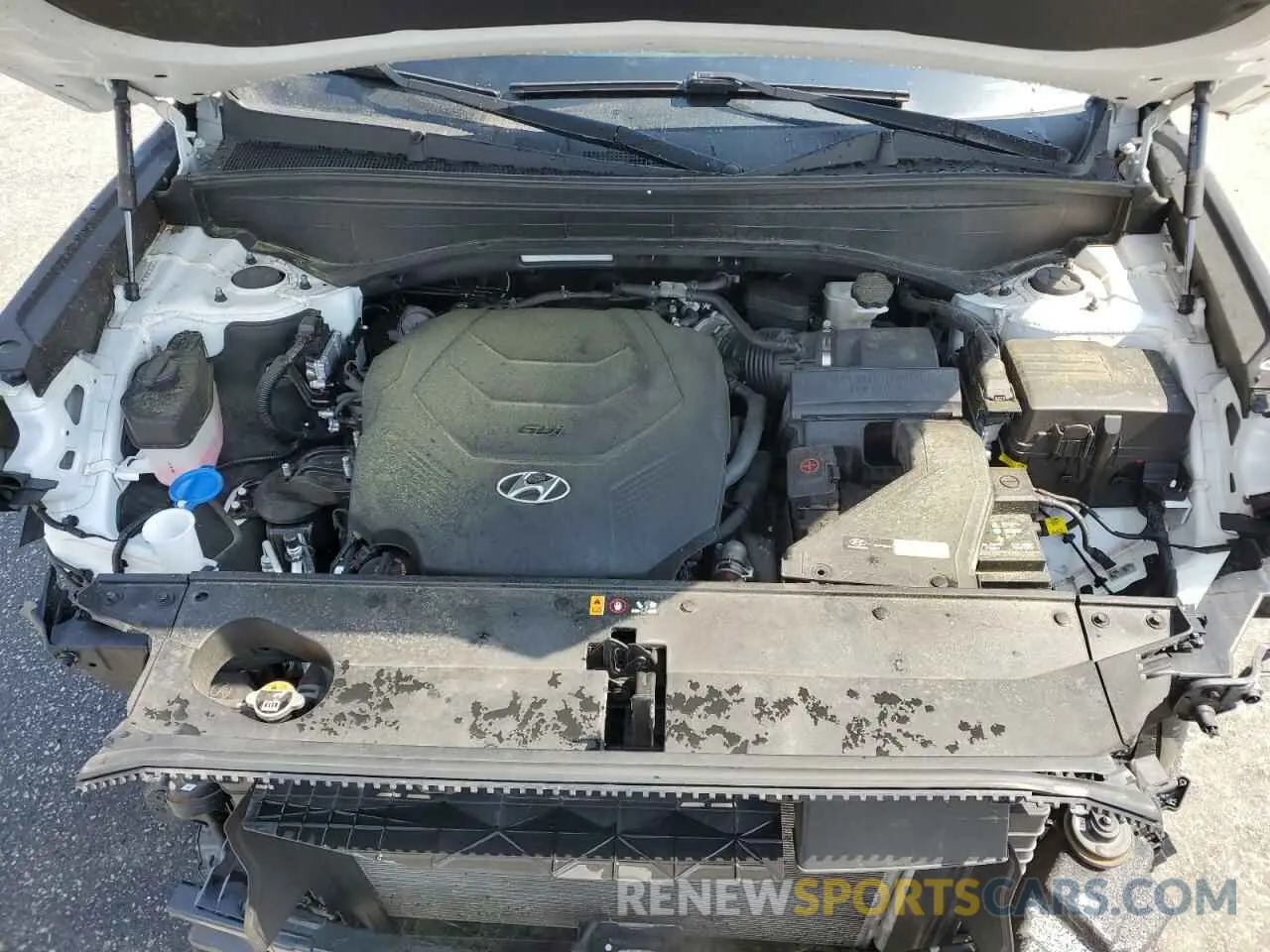 12 Photograph of a damaged car KM8R24HE9NU483329 HYUNDAI PALISADE 2022