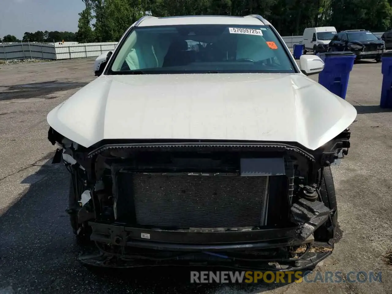 5 Photograph of a damaged car KM8R24HE9NU483329 HYUNDAI PALISADE 2022