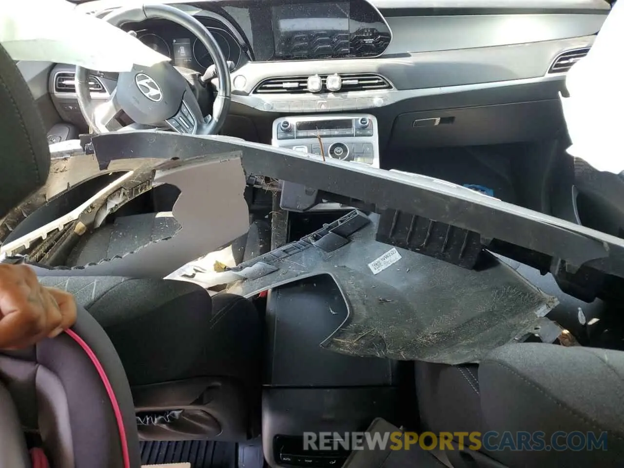 8 Photograph of a damaged car KM8R24HE9NU483329 HYUNDAI PALISADE 2022