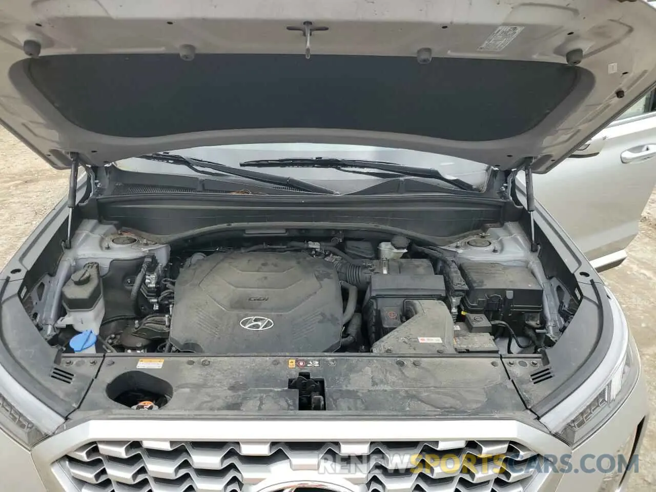 12 Photograph of a damaged car KM8R2DHE1NU435114 HYUNDAI PALISADE 2022