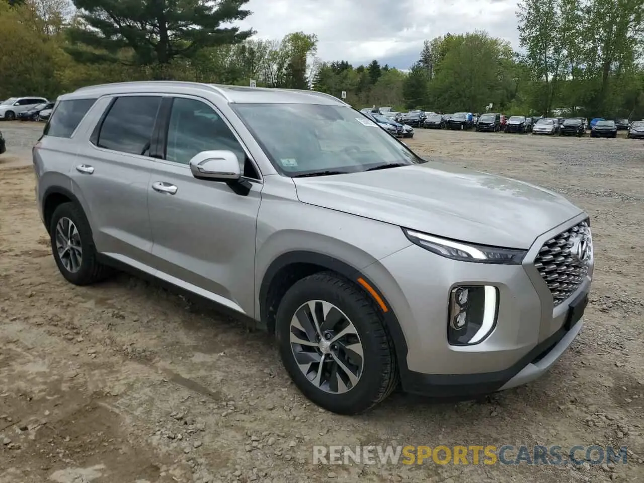 4 Photograph of a damaged car KM8R2DHE1NU435114 HYUNDAI PALISADE 2022