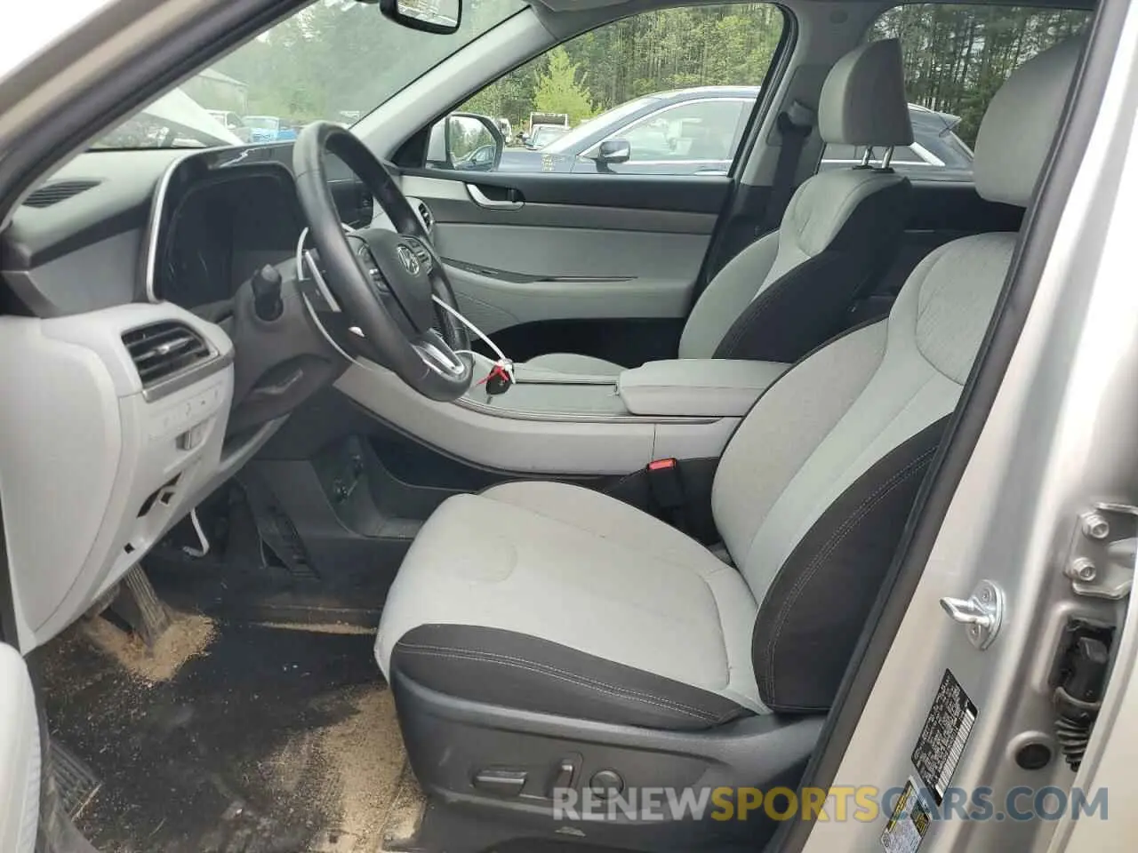 7 Photograph of a damaged car KM8R2DHE1NU435114 HYUNDAI PALISADE 2022